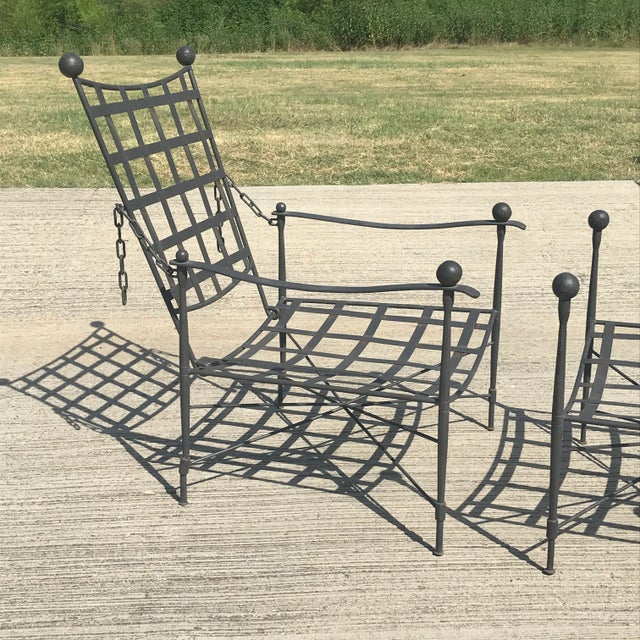 Salterini Vintages specializes wirework and wrought iron made in Salterini, New York. Simple but sleek, patinated hand-...