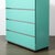 Art Deco Robin's Egg Blue Lacquer & Brushed Aluminum High Chest by Donald Deskey For Sale In New York - Image 6 of 12