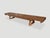 Andrianna Shamaris Brutalist Reclaimed Teak Wood Bench For Sale - Image 16 of 18