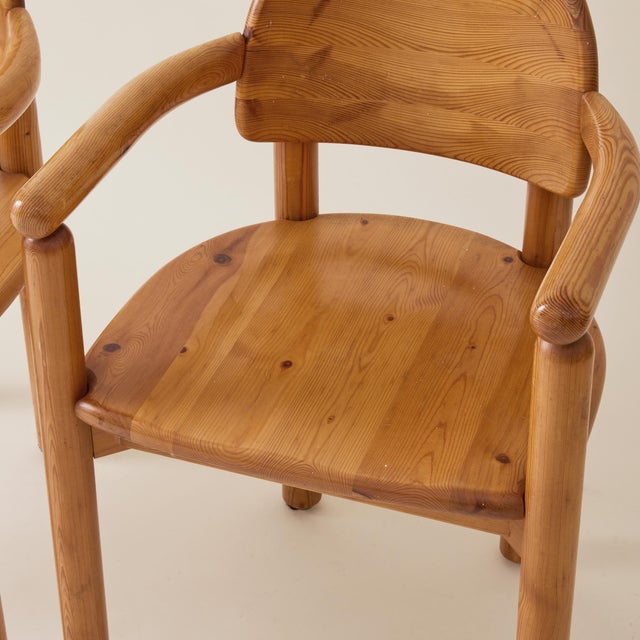 Rainer Daumiller Pine Dining Chairs, 1960s-70s, Set of 6 For Sale In New York - Image 6 of 16
