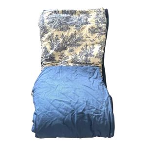 Blue Toile Queen Coverlet