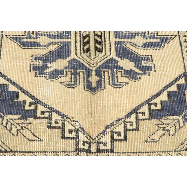 Antique-Worn Persian Viss Rug - 06'11 X 09'10 For Sale In Dallas - Image 6 of 11