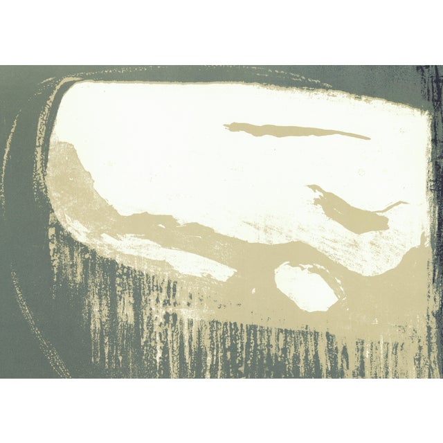 Contemporary 1968 "Moby Dick" Lithograph by Benton Spruance "The Town-Ho" (Ship) For Sale - Image 3 of 7