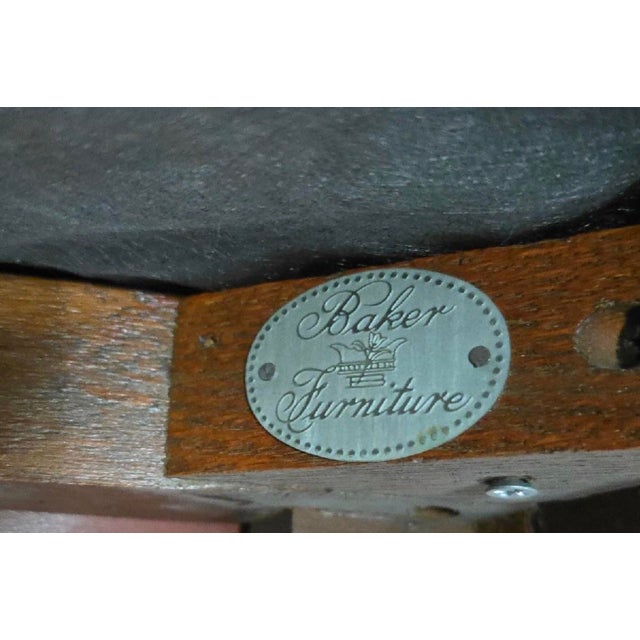 Vintage Queen Anne Style Dining Chairs by Baker Furniture - 4 For Sale - Image 11 of 11