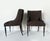 Set of Brown Fabric Armchairs, 1950s For Sale - Image 3 of 14