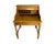 Vintage C .1970's Solid Oak Bradford Style Mini Roll-Top Desk For Sale - Image 9 of 11