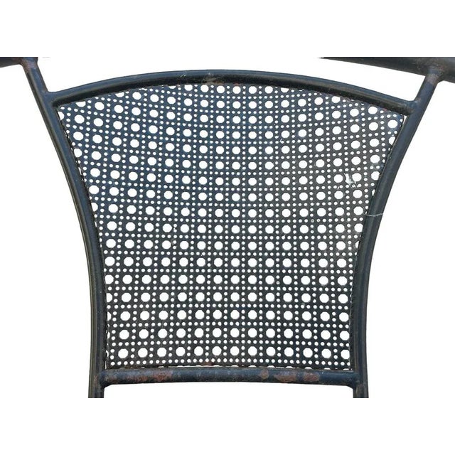 Wrought Iron Armchairs, 1960s, Set of 12 For Sale - Image 7 of 12