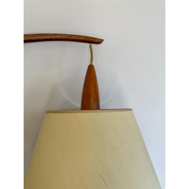 1960s Danish Teak Rotatable Wall Lamp, 1960s For Sale - Image 5 of 14