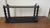 Dimensions: 24 cm high 50 cm wide Top shelf depth: 14 cm Bottom shelf depth: 18 cm Approx. inches: 9.4" H x 19.7" W...