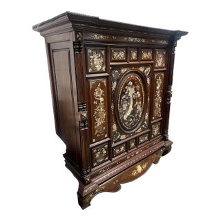 Mid 19th Century Dutch Indonesian Cabinet For Sale