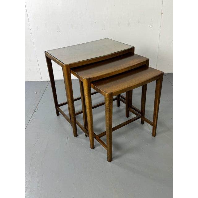 1960s Vintage Mid-Century Modernist Danish Set of Nesting Tables, 1960s, Set of 3 For Sale - Image 5 of 8