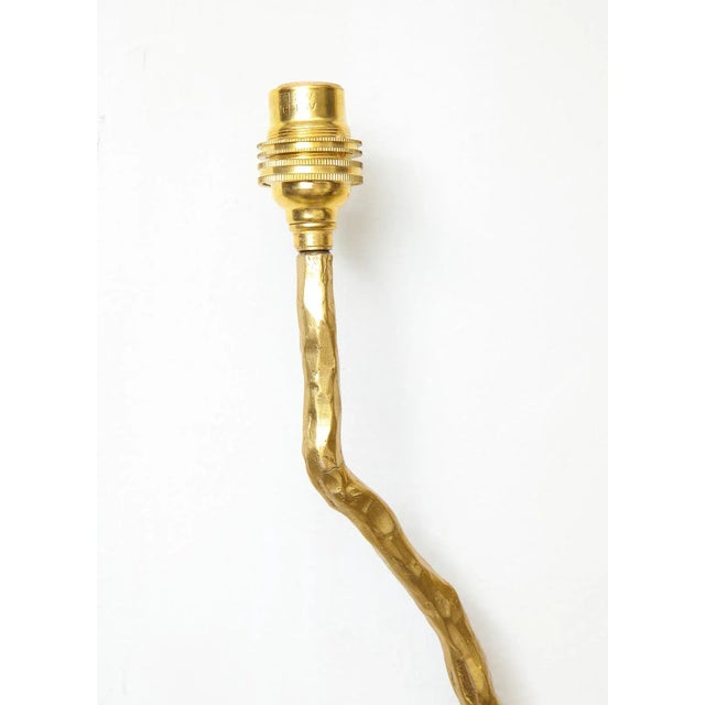 Contemporary Bespoke Arbre Brass Sconces - a Pair For Sale - Image 3 of 9