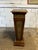 Louis XVI Style Walnut Faux Burled Wood Pedestal in the Style of Theodore Alexandrias For Sale - Image 4 of 11