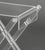 Spisani Italian Clear Acrylic Folding Tables, Pair For Sale - Image 4 of 7