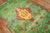 Green Zabihi Collection Vintage Bohemian Green Turkish Tulu Rug - 5'4" x 9'5" For Sale - Image 8 of 9
