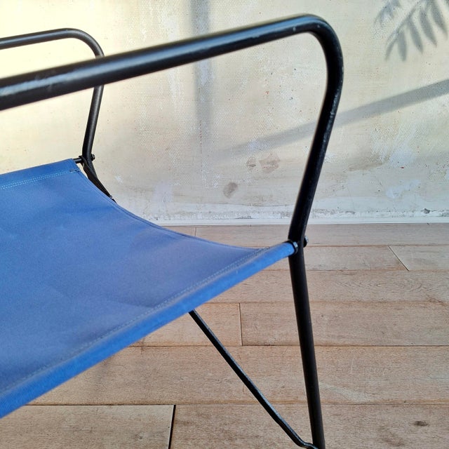 French Folding Chairs, 1950s, Set of 2 For Sale - Image 9 of 13