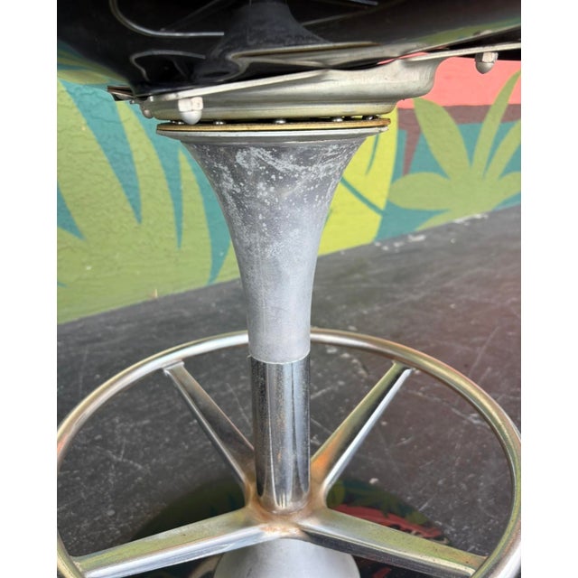 Mid Century Space Age Chromcraft Bar W 2 Barstools For Sale - Image 10 of 16