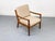 Senator Lounge Chair in a beautiful design, crafted from solid teak, by Professor Ole Wanscher and manufactured by Cado. •...