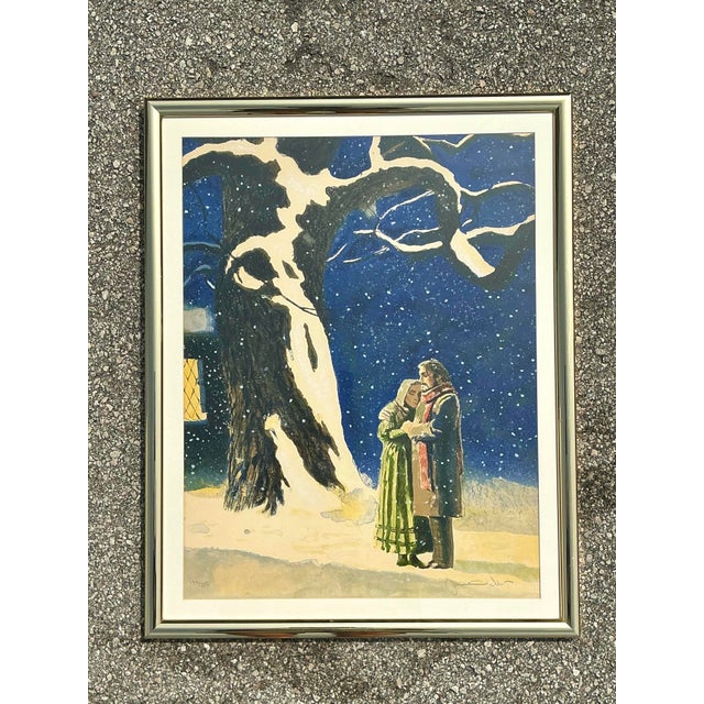 Vintage 1978 Metropoilitan Opera “La Boheme” Lithograph For Sale In West Palm - Image 6 of 12