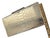 2010s Judith Leiber 925 Sterling Silver Crocodile Emboss Clutch Shoulder Evening Bag Minaudiere For Sale - Image 9 of 15