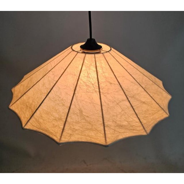 Austrian Postmodern Cocoon Pendants from Eglo Leuchten, 1990s, Set of 2 For Sale - Image 4 of 11