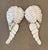 Early 21st Century Reclaimed Early 21st Century Metal Angel Wings Three Dimensional Wall Sculpture For Sale - Image 5 of 5