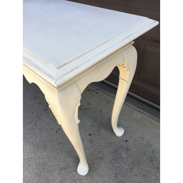 French Ivory Console Table Chairish