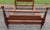 1960s Vintage John Vogler Cannonball Cherrywood Full Bed Frame For Sale - Image 11 of 11
