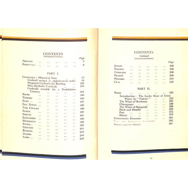 "The Savoy Cocktail Book" 1933 Craddock, Harry For Sale - Image 4 of 10