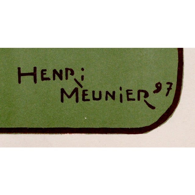Henri Meunier, L'Heure du Silence, 1897, Lithograph on Paper For Sale - Image 6 of 11