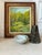 Vintage Large Framed Aspen Creek Landscape Signed Oil Painting For Sale - Image 18 of 18