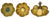 Antique Murano and LaChaussee Art Glass Shades Ormolu Metal Pendant Light For Sale - Image 17 of 18