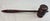 Folk Art Rare Antique 19th Century Handmade Carved Turned Wood Judge Gavel Hammer For Sale - Image 3 of 9