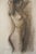 Signed and date framed life study drawing of a nude lady Artist Name: Signed (unidentified at present) Approx Date: 1976...