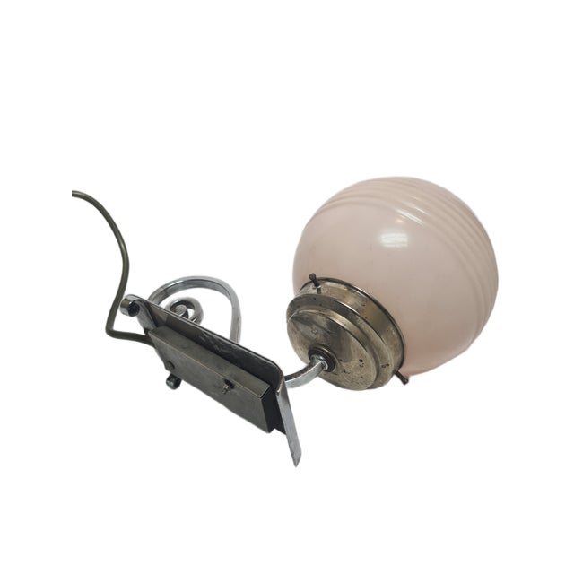 Art Deco Bedside Lamp, Belgium, 1950s For Sale - Image 11 of 16