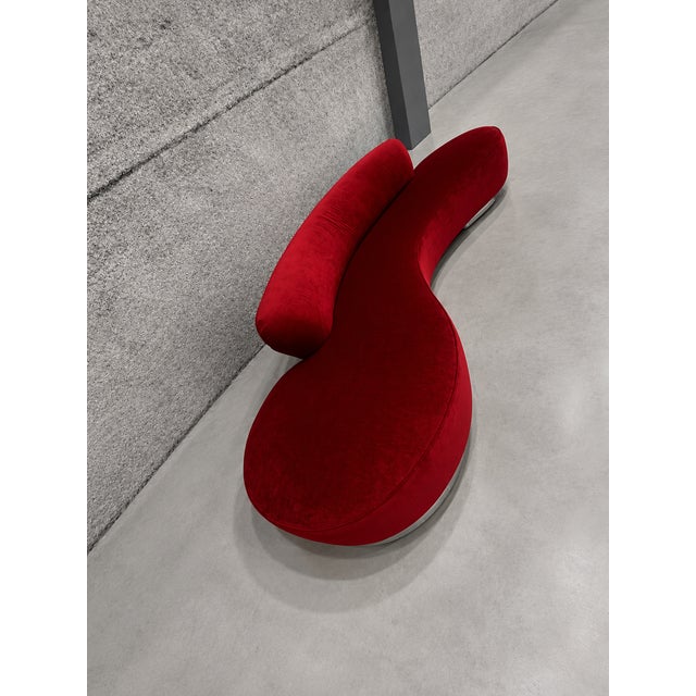 Vladimir Kagan for Directional (Attributed) Serpentine Cloud Sofa, Model 4891-J, 1980s For Sale - Image 10 of 14