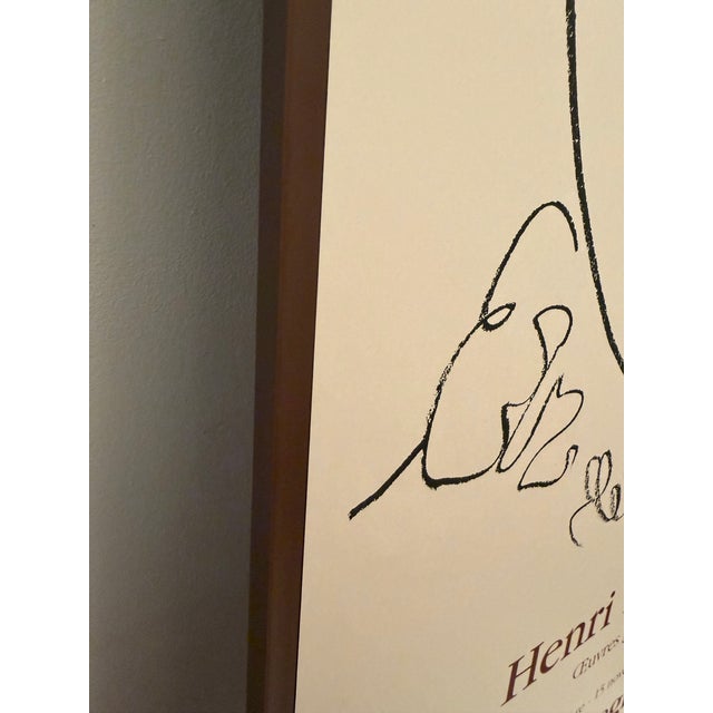 1984 Henri Matisse “Œuvres Gravées” Galerie Maeght Lelong Paris Exhibition Poster For Sale In Chicago - Image 6 of 9