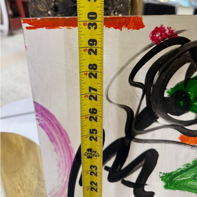 1980s 1980s Oil on Board Painting by Listed Artist Peter Robert Keil For Sale - Image 5 of 6