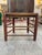 Brown 19th Century Primitive Folk Art "Make-Do" Fireside Wing Chair For Sale - Image 8 of 9