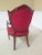 French Louis XVI Style Mahogany & Gold Arm Chairs - a Pair For Sale - Image 10 of 13