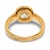 Gia 1.51 Carat Old European Cut Diamond 18k Yellow Gold Engagement Ring, Size 5.75 For Sale In Los Angeles - Image 6 of 7