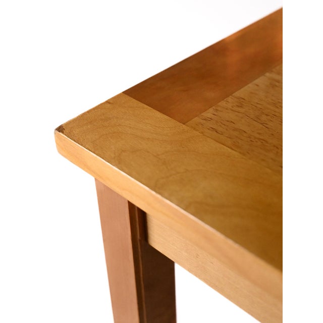 Scandinavian Birch Table from Skaraborgs, 1980s For Sale - Image 9 of 13