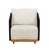 2020s Alpine Teak Wood Outdoor Arm Chair With Black Rope Design For Sale - Image 5 of 10