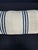 Contemporary Turkish Hemp Pillow Cushion Natural Beige Blue Cushion Cover 14"x45" For Sale - Image 3 of 4