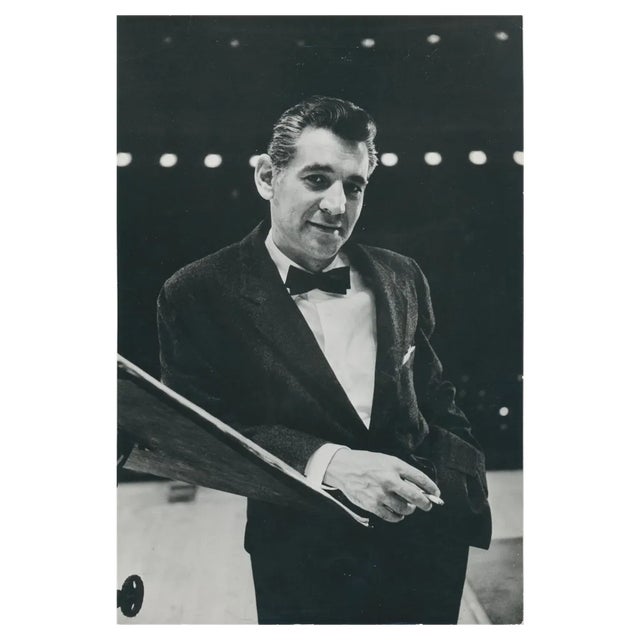 Leonard Bernstein, 1950s, Photograph For Sale