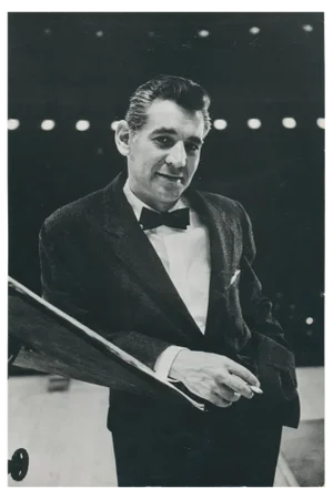 Leonard Bernstein, 1950s, Photograph