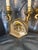 1970s 1970s Traditional Shiny Brass Wall Lights in the Style of Baldwin, Double Lights, a Pair For Sale - Image 5 of 7