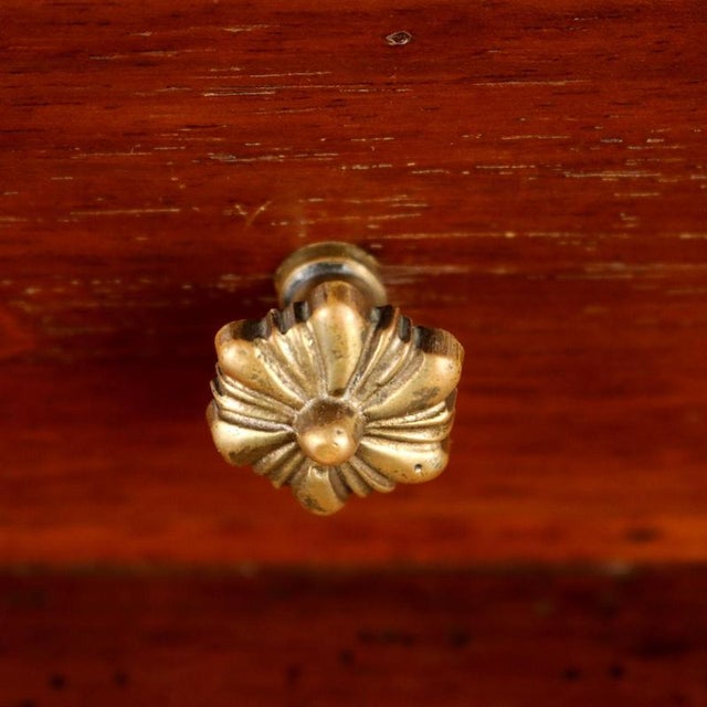 Brown 18th Century Baroque Walnut Flap For Sale - Image 8 of 14