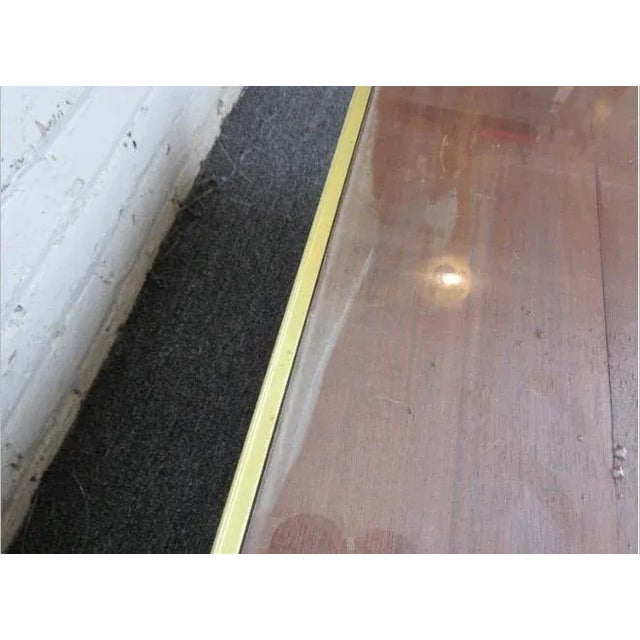 Brass Small Mid-Century Modern Brass Coffee Table For Sale - Image 8 of 11