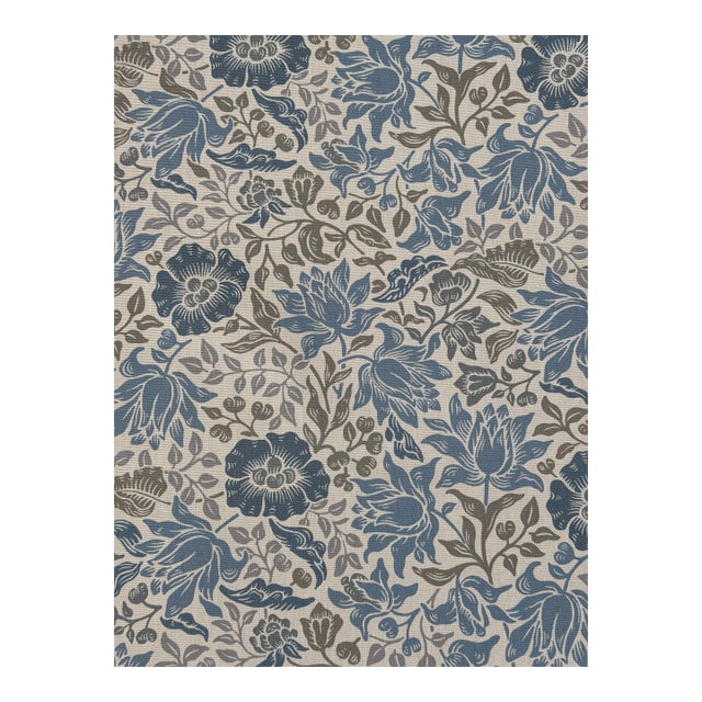 William Morris by Clarke & Clarke Mallow 2 Yards Cotton Fabric For Sale